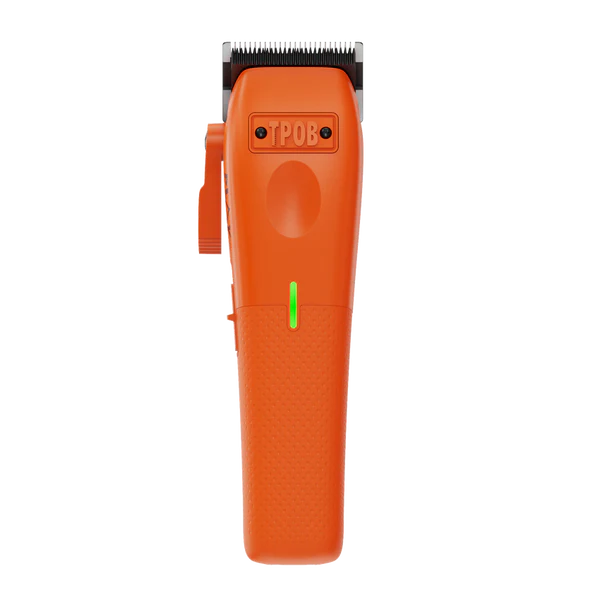 TPOB PLAY Orange Edition Clipper Trimmer Shaver Bundle with Charging Stand