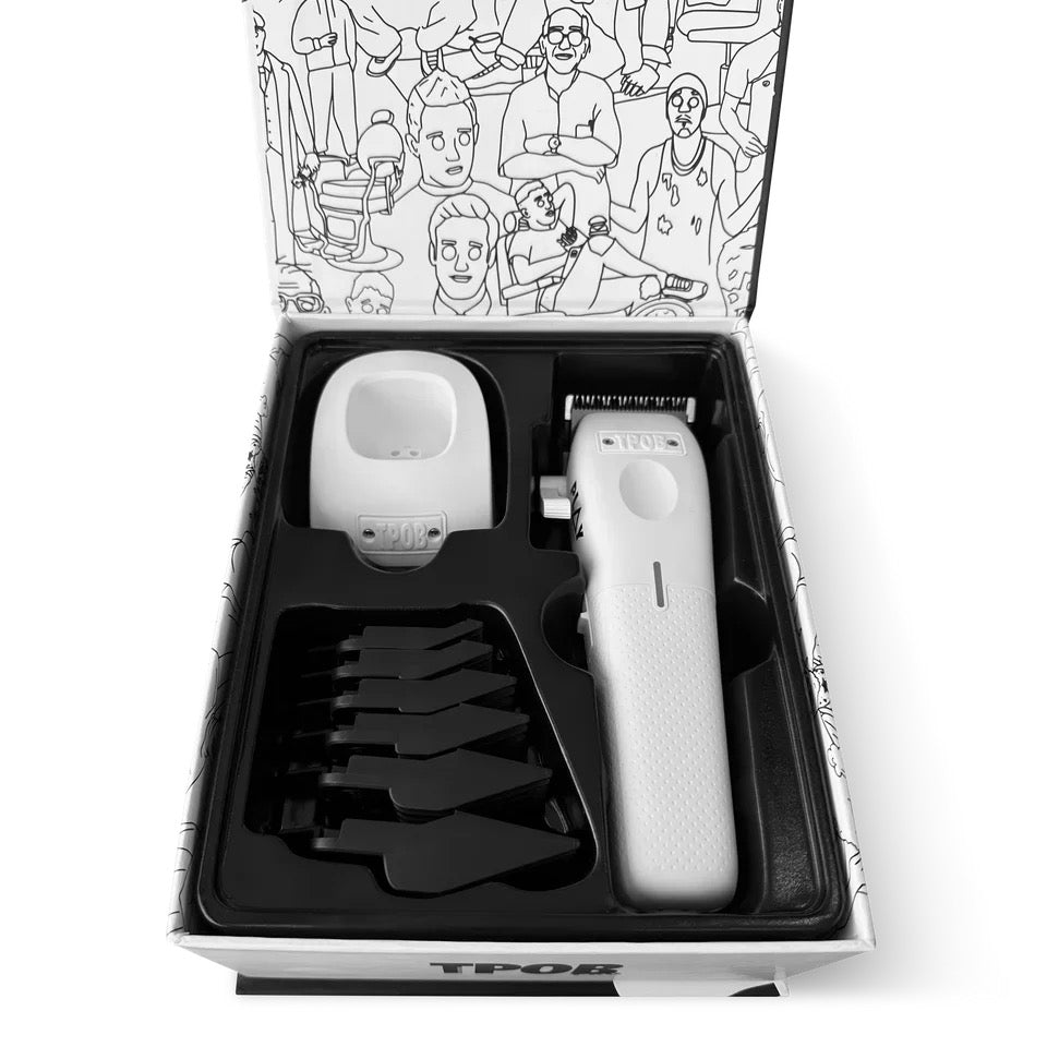 TPOB Play Clipper Whiteout Edition cordless barber clipper
