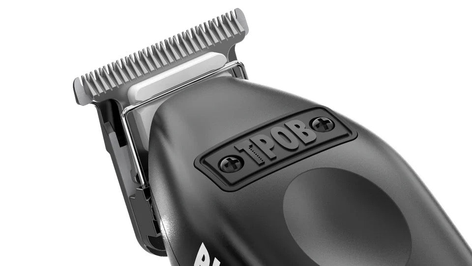 TPOB Play Trimmer Black and White cordless lineup trimmer