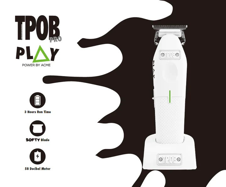 TPOB Play Trimmer Whiteout Edition cordless lineup trimmer