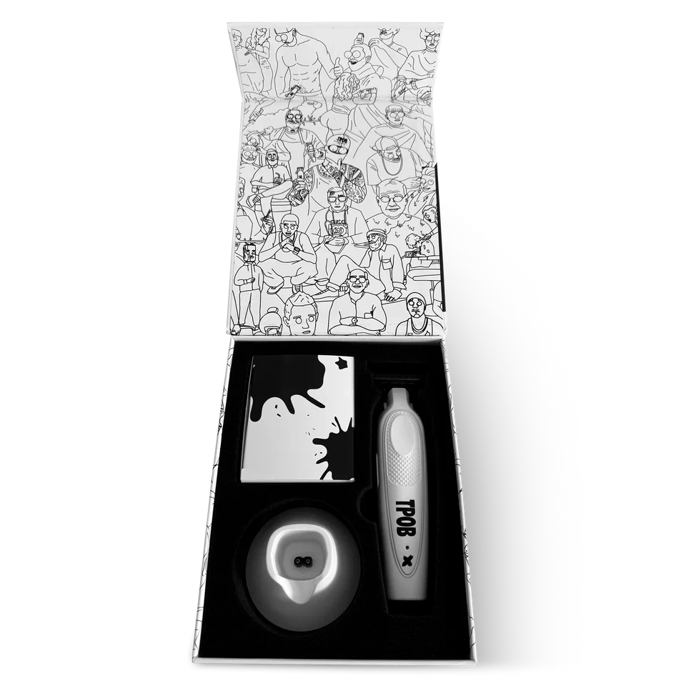 TPOB X Deluxe Trimmer Whiteout Edition Digital Brushless Trimmer