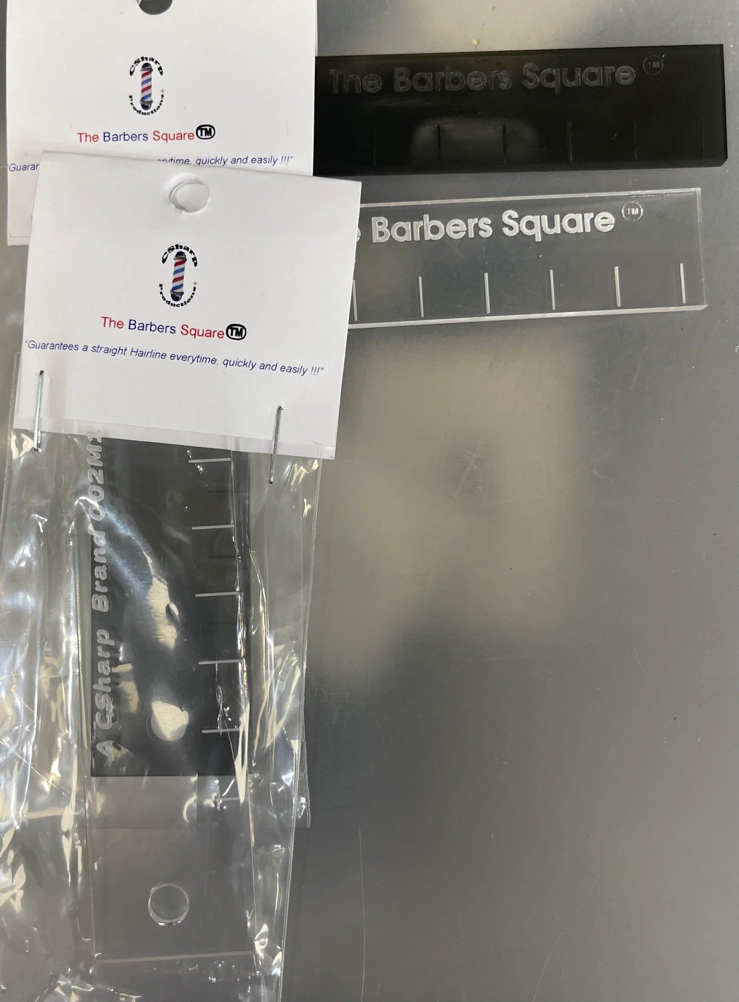 The Barbers Square Hairline straight hairline shaping tool