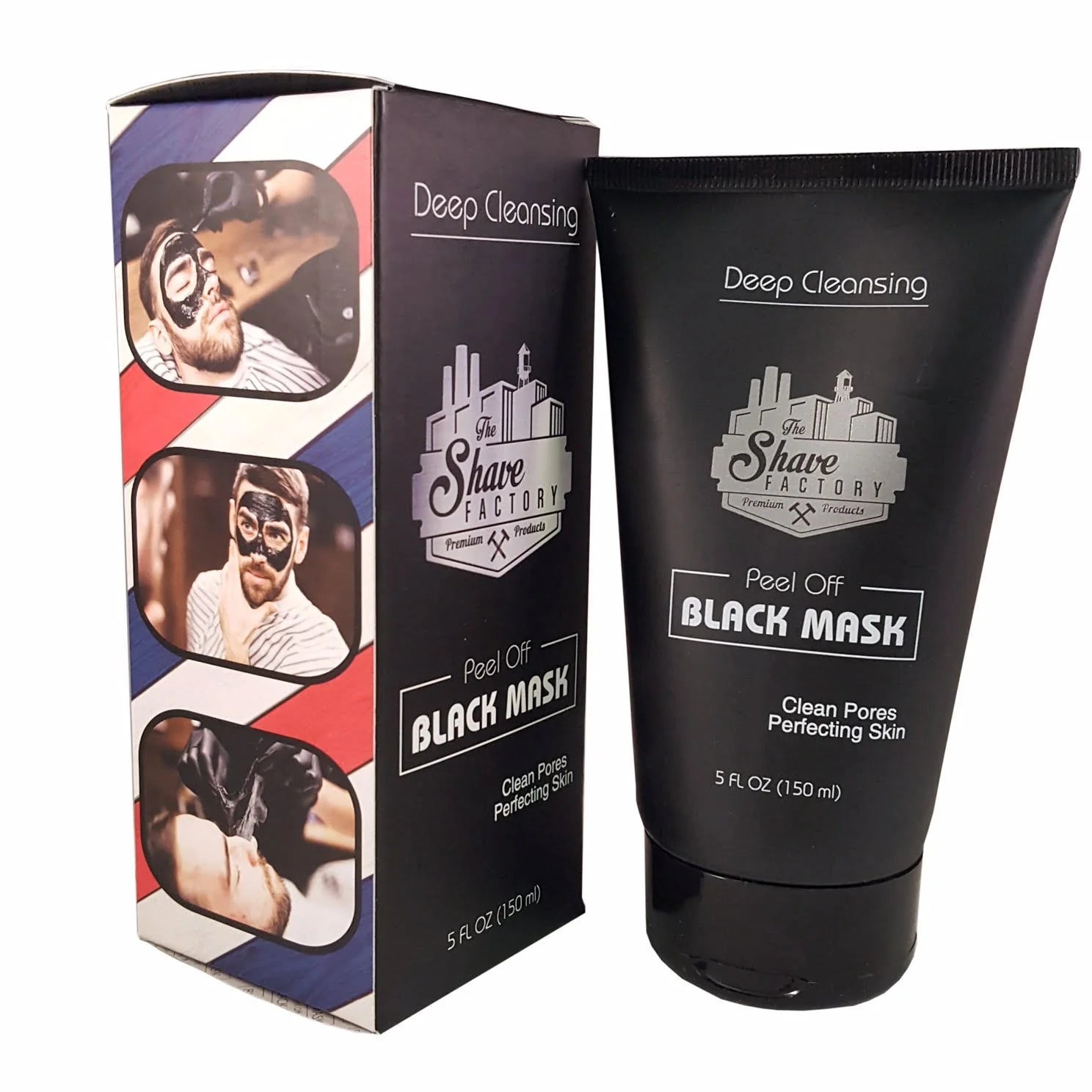 The Shave Factory Black Peel-Off Mask