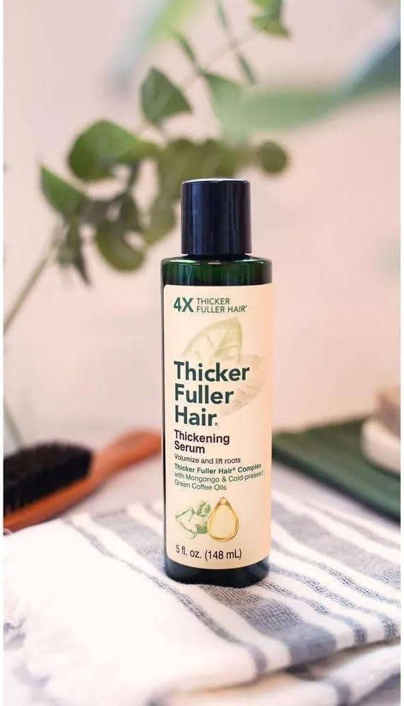 Thicker Fuller Hair Thickening Serum 5oz Root Lift and Volume Treatment