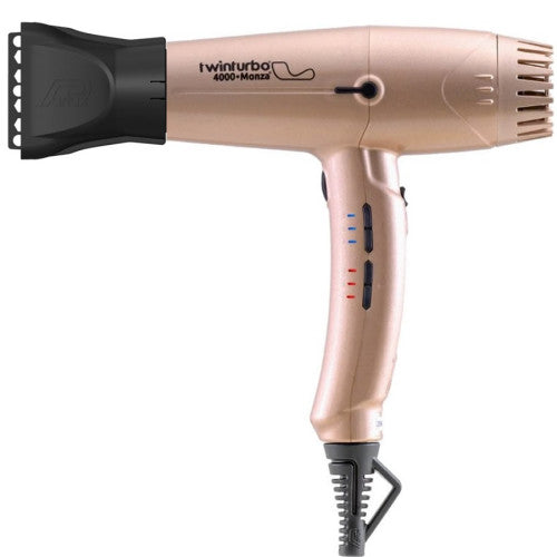 Twin Turbo 4000 Monza Hair Dryer Gold #350 Professional Digital Hair Dryer