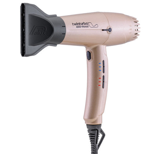 Twin Turbo 4000 Monza Hair Dryer Gold #350 Professional Digital Hair Dryer