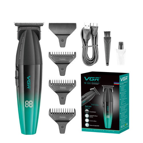 VGR V-906 Pro Trimmer – BlackGreen 9,000 RPM