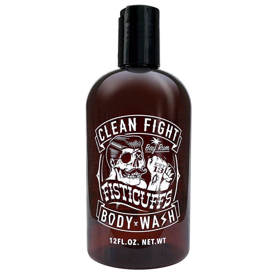 Fisticuffs Bay Rum Body Wash – 12 oz – product assortment hero image
