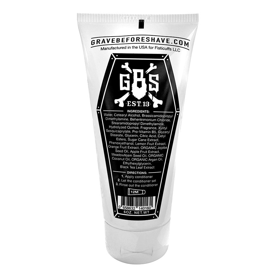 Grave Before Shave Beard Conditioner – 6 oz – CONDITIONER BACK 18a5263b 2913 4f02 ac26 c72aa9e59140 product view