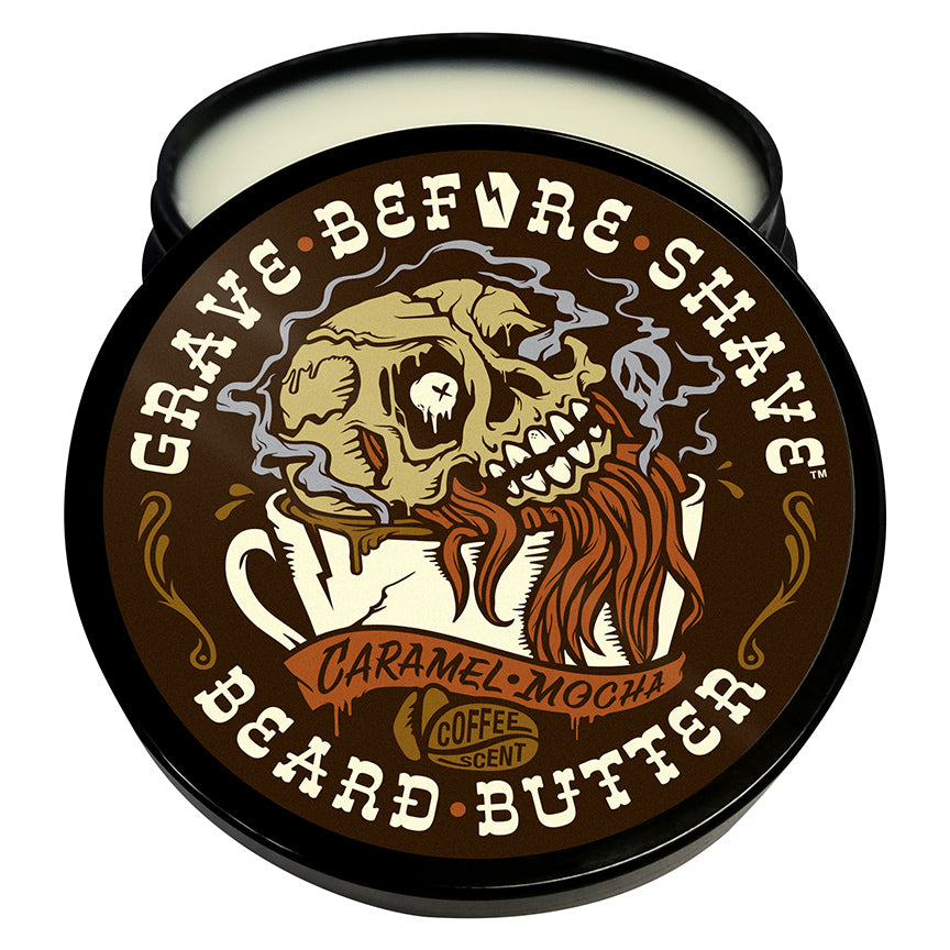 Grave Before Shave Beard Butter – 4 oz – COFFEE BUTTER 2 product view