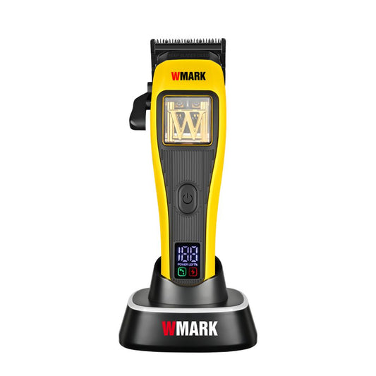 WMARK NG-X1 PLUS Vector Motor Clipper with DLC Fade Blade and Charging Base
