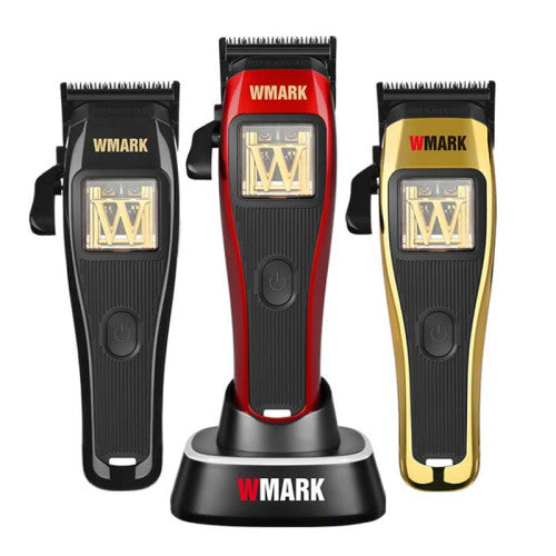 WMARK NG-X1 Vector Motor Clipper with DLC Fade Blade and Charging Base
