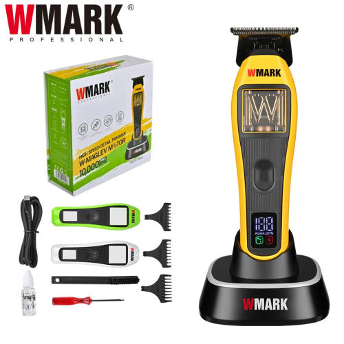 WMARK NG-XT1 PLUS Vector Motor Trimmer with DLC Stainless Steel T-Blade