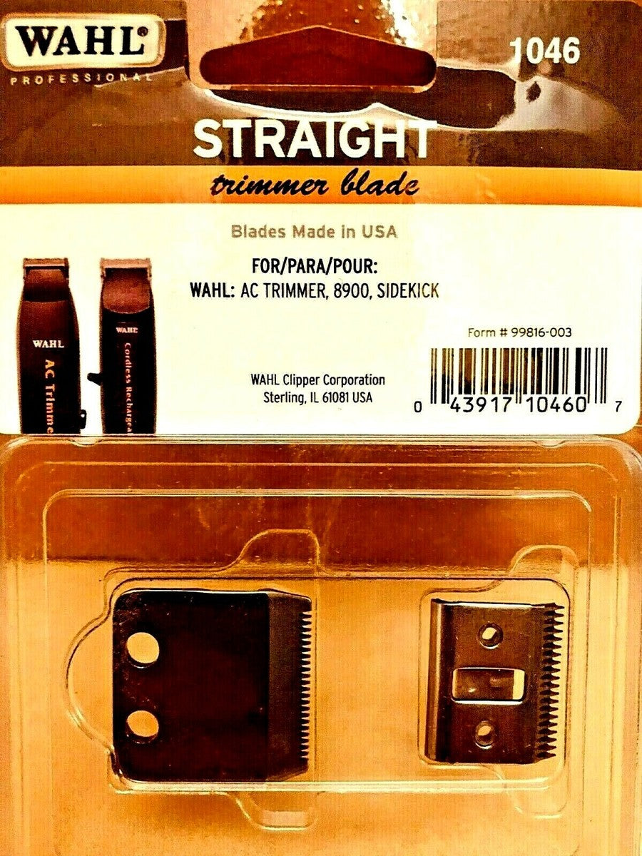 Wahl 1046 straight trimmer blade professional standard