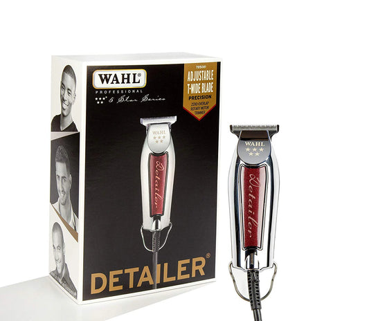 Wahl 5 Star Detailer Trimmer Silver/Red #8081