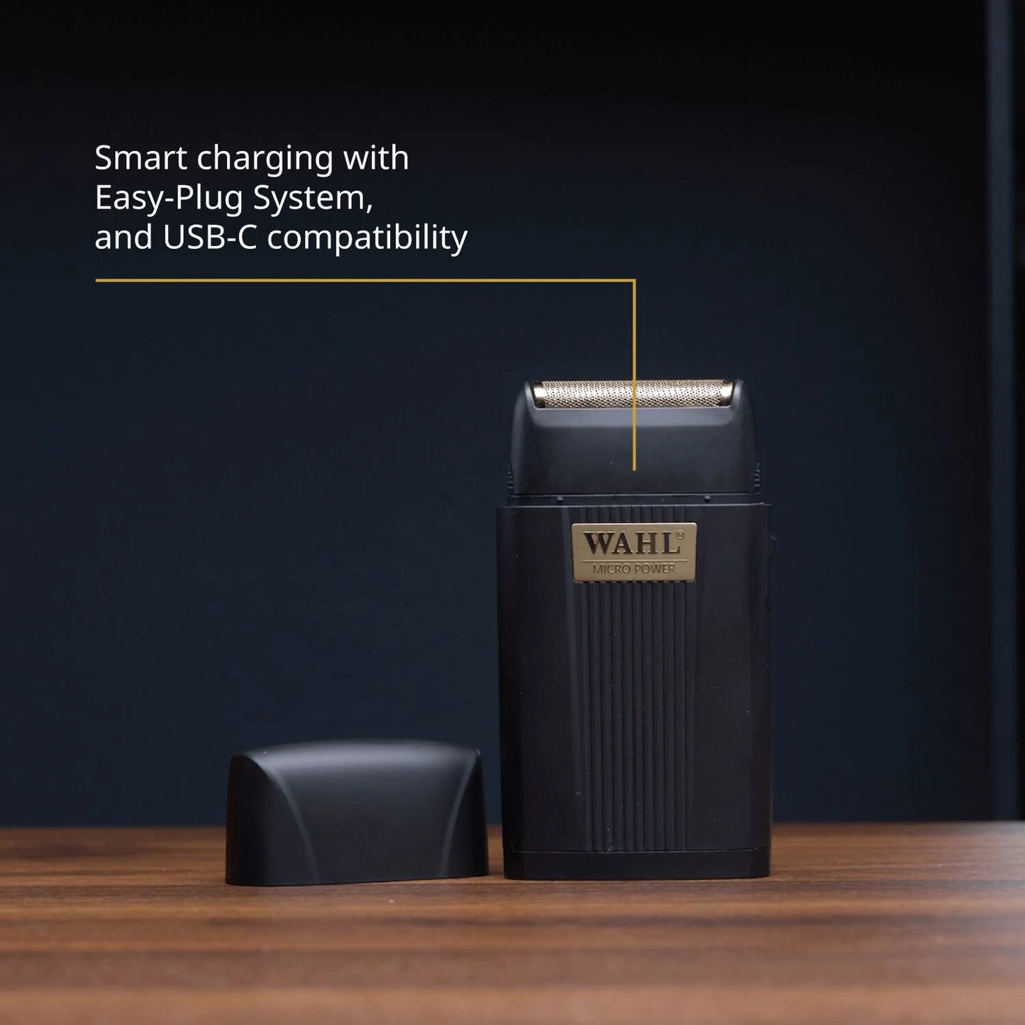Wahl Micro Power cordless single foil shaver #3027017 with USB-C charging