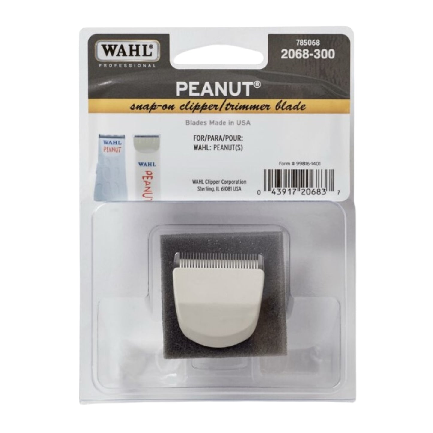 WAHL PEANUT REPLACEMENT BLADE #2068-300