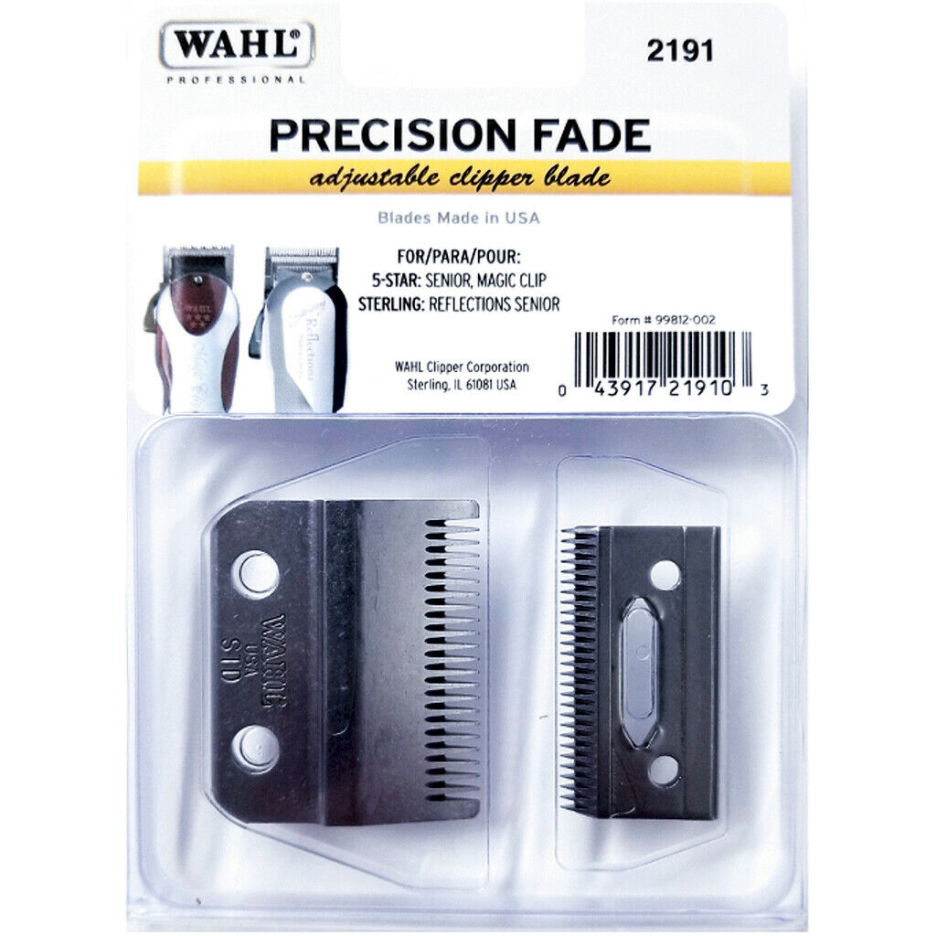 Wahl Precision Fade adjustable clipper blade silver