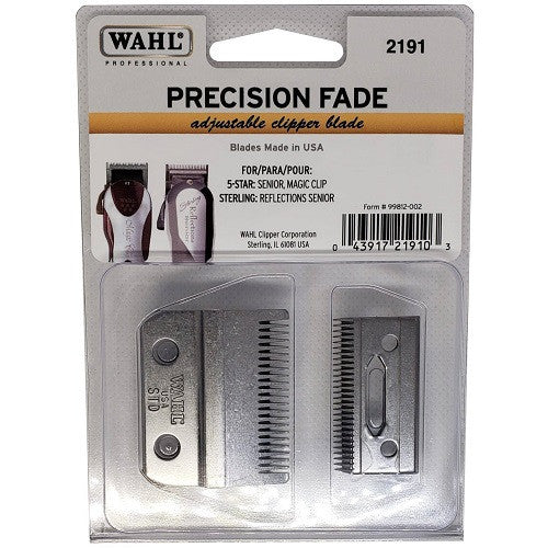 Wahl Precision Fade adjustable clipper blade silver