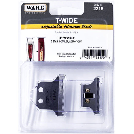 Wahl T-Wide adjustable trimmer blade extra wide