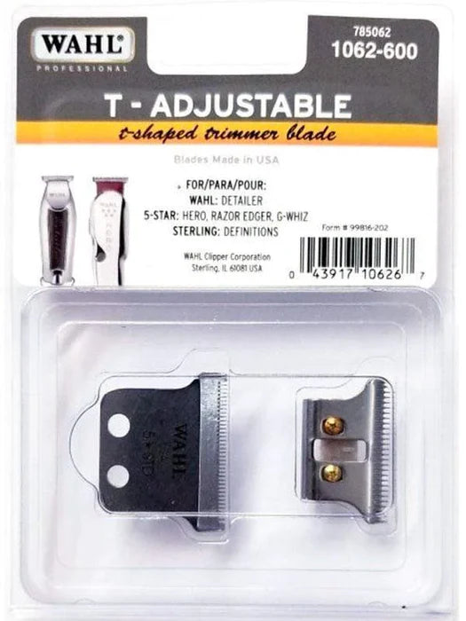 Wahl T-adjustable T-shaped trimmer blade 1062-600 replacement