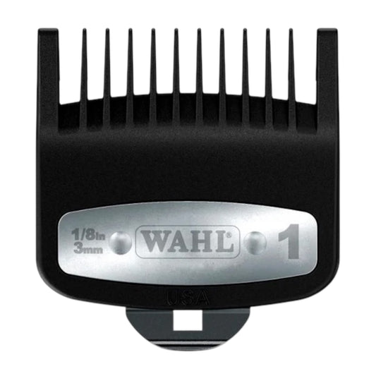 WAHL PREMIUM CUTTING GUIDE WITH METAL CLIP # 1- 1/8" (3MM) #3354-1300