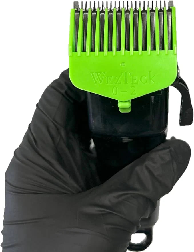 WezTeck One Blade green adjustable clipper blade