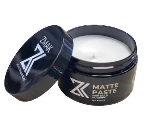 ZMAK Hair Matte Paste 4 oz firm hold matte styling
