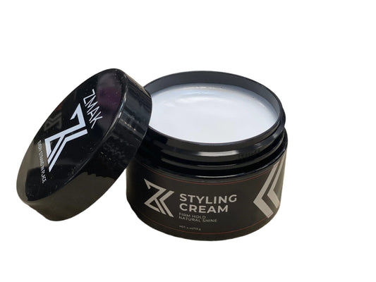 ZMAK Hair Styling Cream 4 oz firm hold natural shine