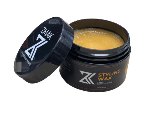 ZMAK Hair Styling Wax 4 oz water based strong hold