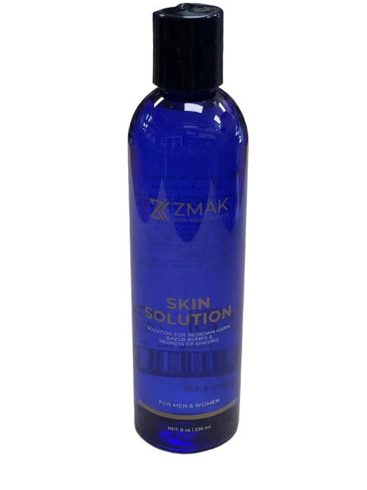 ZMAK Skin Solution 8 oz razor bump ingrown hair treatment