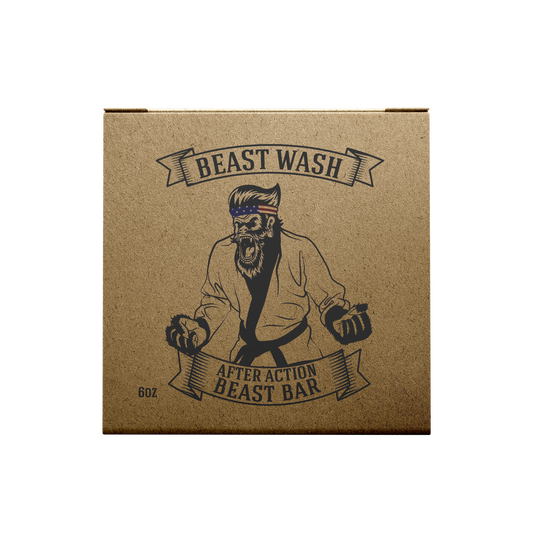 Johnny Slicks After Action Beast Bar – Peppermint & Tea Tree – product packaging front view