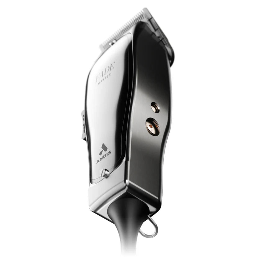 Andis Fade Master 01820 rear angled view showing cord loop and housing