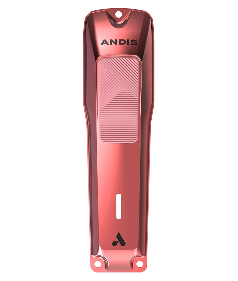 Andis Phenom Trimmer Pastel Collection light pink housing and grip from pack 564990