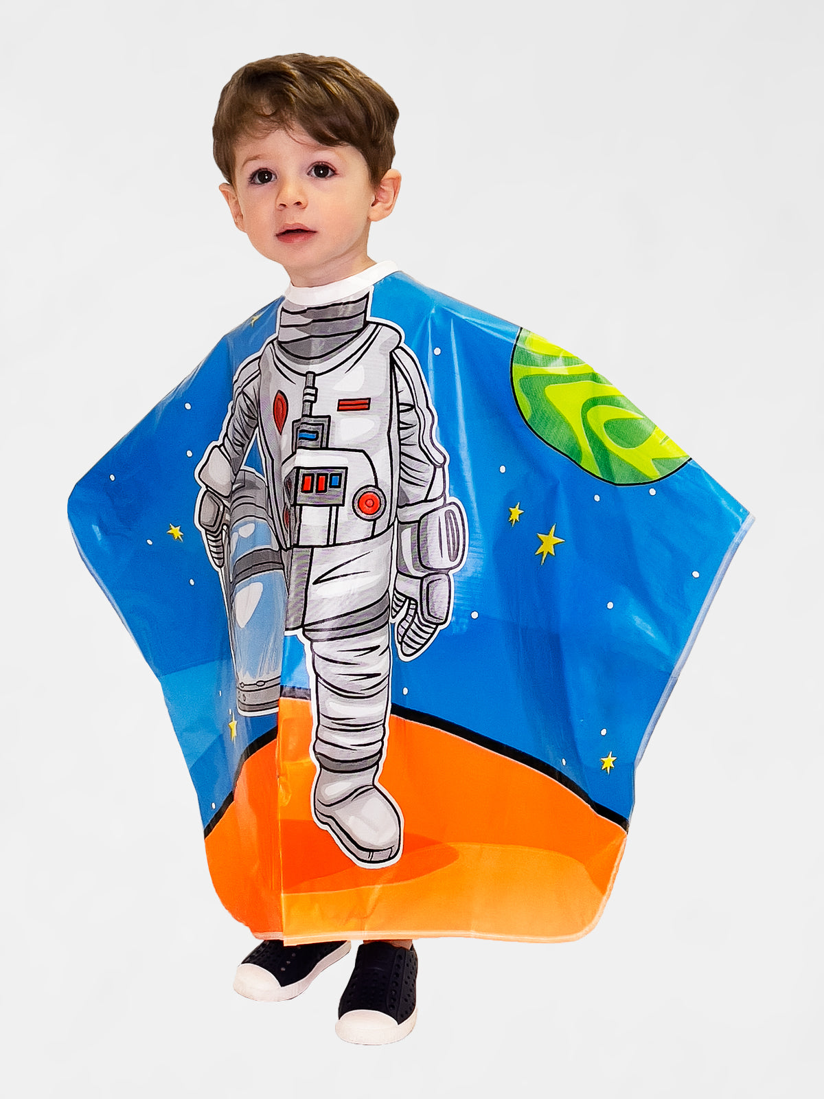 Betty Dain Astronaut kids vinyl shampoo cape