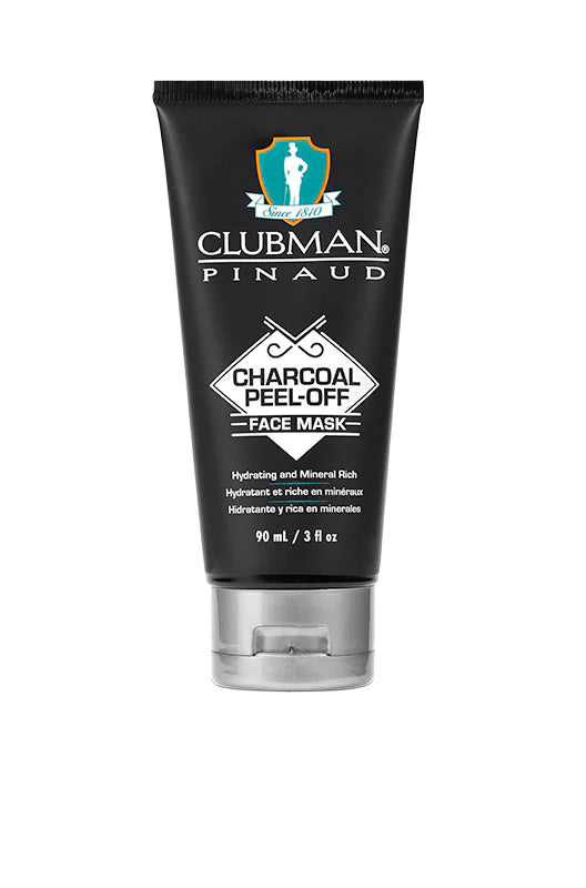 Clubman Pinaud Charcoal Peel-Off Face Mask 3oz – Deep Cleansing
