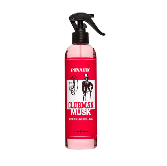 Clubman Musk Barber Spray 16 oz official bottle front view