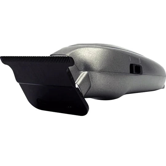 Cocco Pro All Metal Trimmer CPBT-GRAY side view showing graphite T-blade
