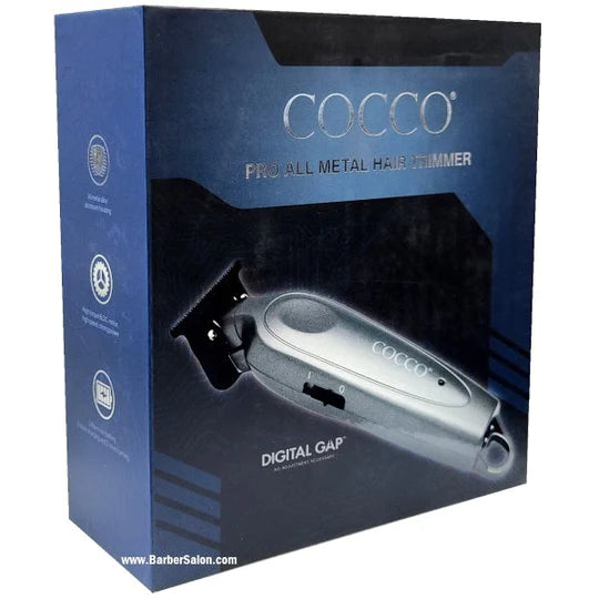 Cocco Pro All Metal Trimmer CPBT-GRAY gray trimmer in retail packaging