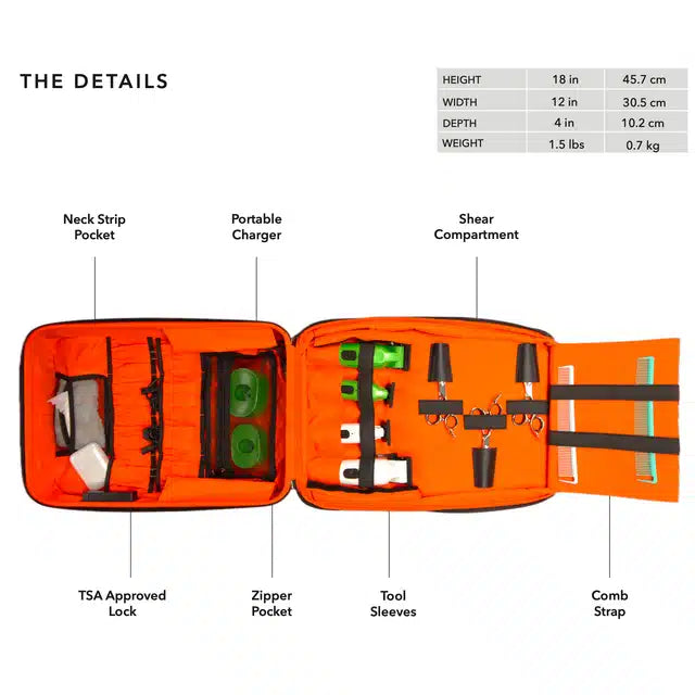 Cocco Barber Mobile Workstation – Urban Barber Backpack