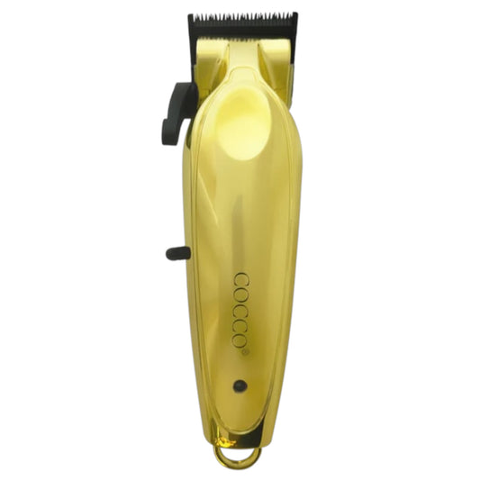 Cocco Pro All Metal CPBC-GOLD clipper front view on white