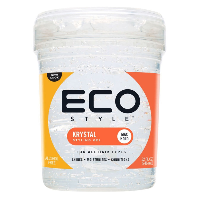 Eco Style Krystal Clear Styling Gel 32 oz jar