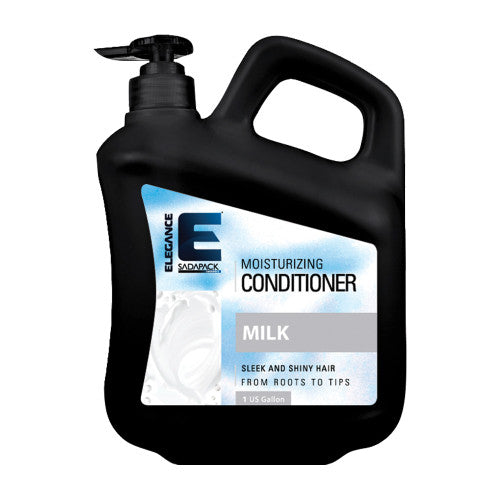 Elegance Moisturizing Milk Conditioner 1 gallon black pump jug