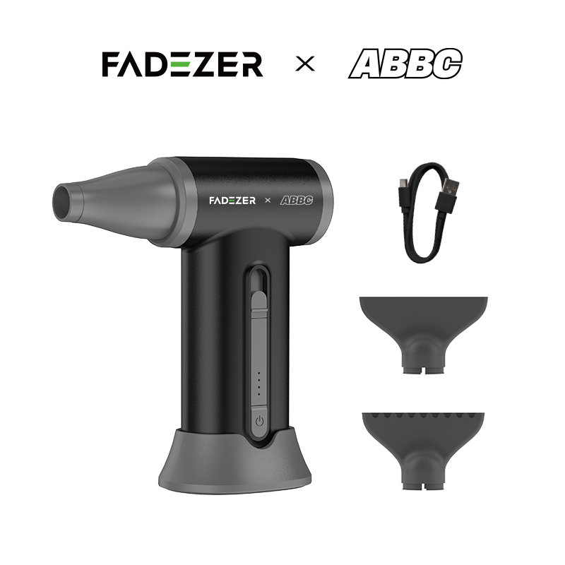 Fadezer x ABBC Dyno Air Jet Pro 2.0 #FT002 with USB-C cable and two nozzle attachments