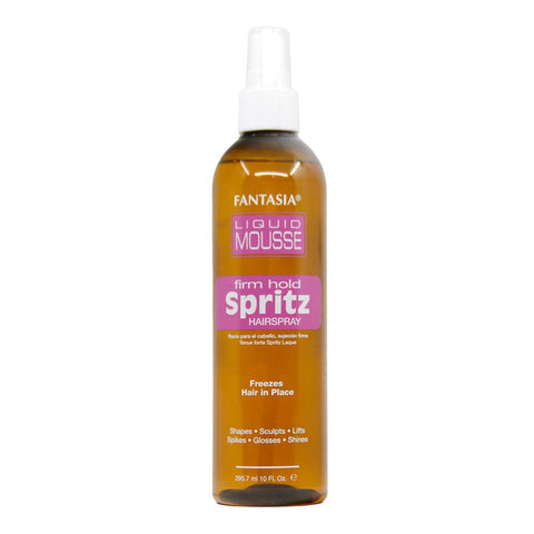 Fantasia Liquid Mousse Firm Hold Spritz Hair Spray 10 oz bottle