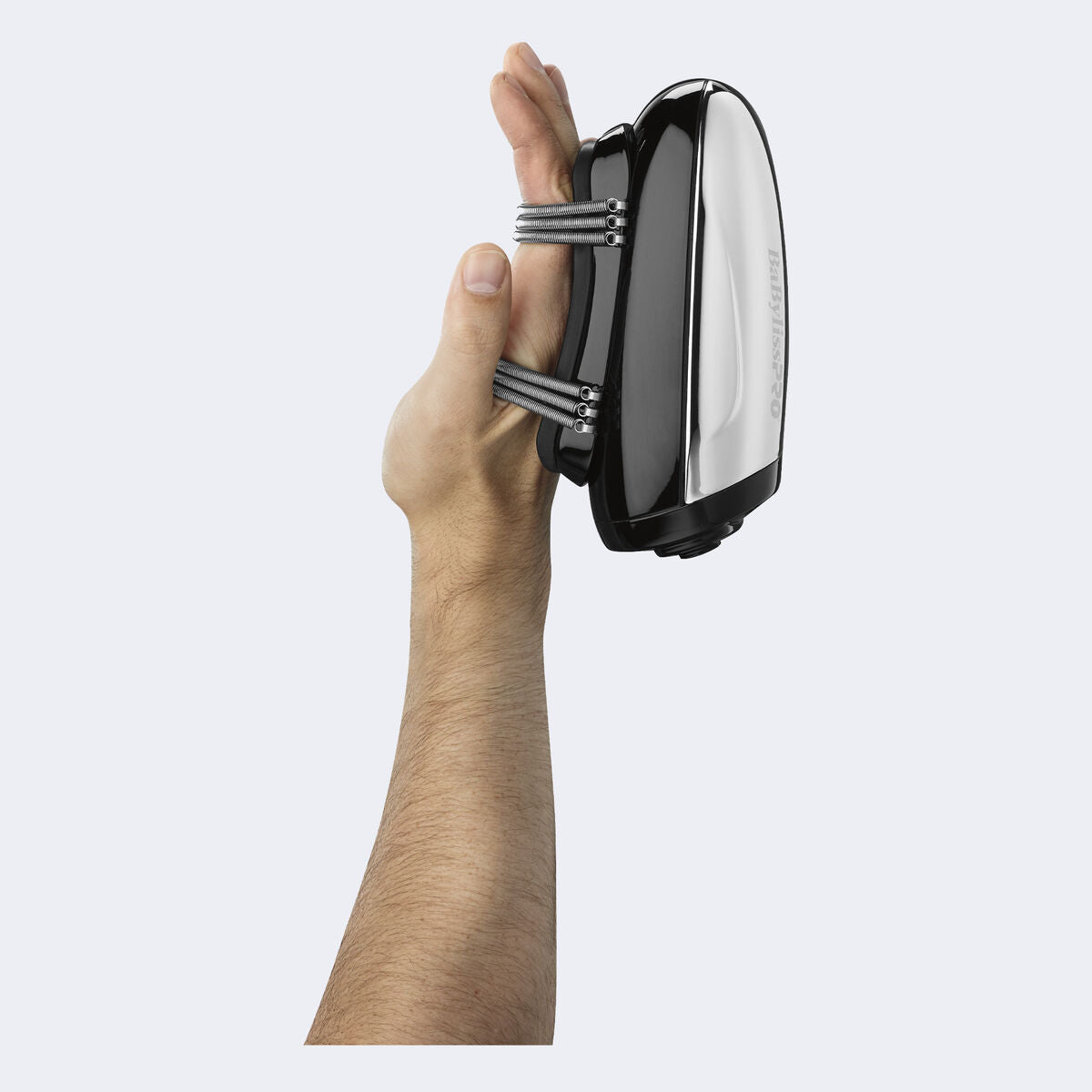 BaBylissPRO VibeFX FXSSM1 massager shown in professional barber use