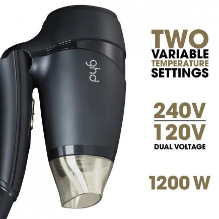 ghd Flight Travel Hair Dryer #51002 Compact Dual Voltage Hair Dryer