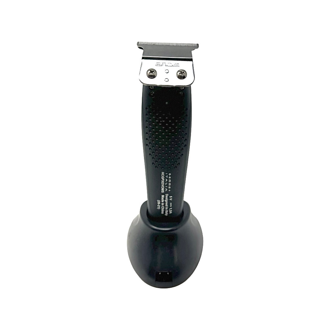 Philthy Blendz Gamma Evo 2.0 to Andis GTX Cam Follower – modified trimmer with Andis blade on stand