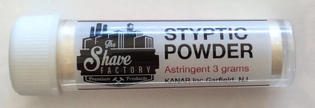 The Shave Factory Styptic Powder – Your Barber Connect
