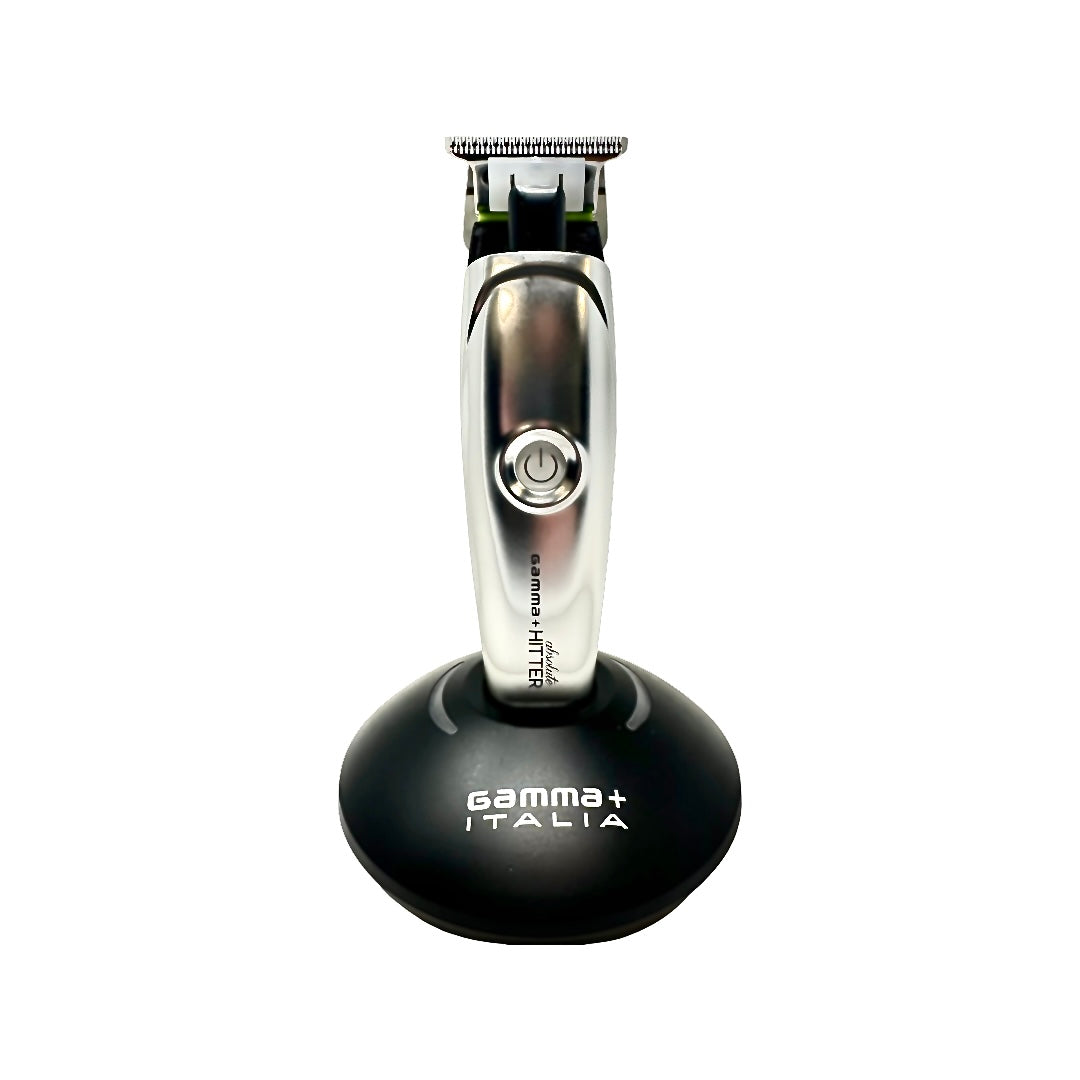 Philthy Blendz Gamma Hitter/Rebel 2.0 to Andis GTX Cam – modified silver trimmer with Gold EXO blade on green turf